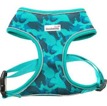 Postroj pro psa Doodlebone Postroj Airmesh Midnight Camo Velikost: 4