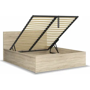 Postel Postel s úložným prostorem a roštem Tetris 160 x 200 cm