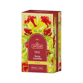Čaj HYSON Berry Luscious 40g (20 sáčků, ovocný čaj)