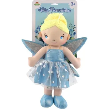 Dětské zboží Panenka hadrová víla Pomněnka 40 cm na kartě v sáčku