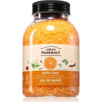 Kosmetika Green Pharmacy Cinnamon & Sweet orange Bath Salt relaxační sůl do koupele 1000 g