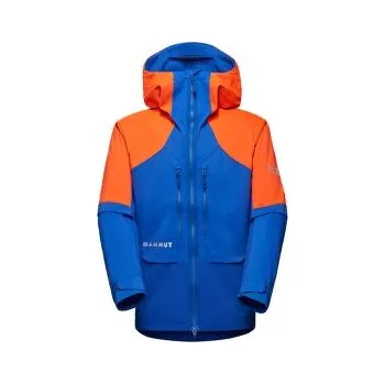 Pánská větrovka Mammut Eiger Nordwand Pro SO Hooded Jacket Men 50648 eiger blue-eiger orange modrá S