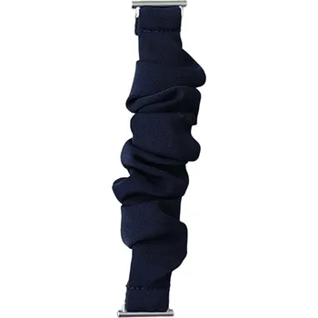 Příslušenství k chytrým hodinkám Madvell Pružný látkový řemínek temně modrá 22mm