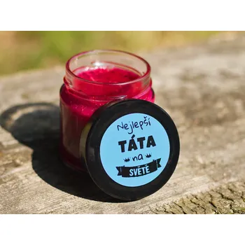 Svatební dekorace Bzukot Věnování na víčko 1ks Varianta: Pro tatínka