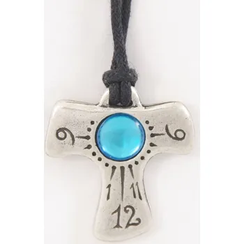 Hodiny Náhrdelník a sluneční hodiny Tau - tyrkysový kámen