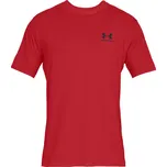 Pánské tričko s krátkým rukávem Under Armour B SPORTSTYLE LC SS TEE červené 1326799-600 - S | UK 7,5 | US 10