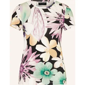 Ted Baker Dámské Tričko Saalma, černá / fialová / žlutá, 42