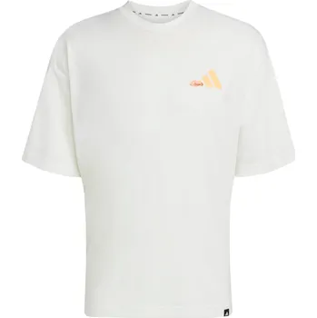 Pánské Tričko s krátkým rukávem ADIDAS GFX TEE JOY Q3 KC5862 – Bílá M