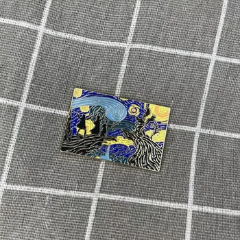 Souboj s černokněžníkem před Hvězdnou nocí od Vincenta van Gogha