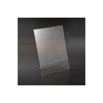 Plexi L stojánek A4, na výšku i na šířku, 297 x 210 mm