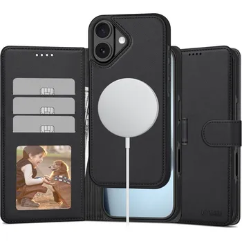 Pouzdro na mobilní telefon KRYT TECH-PROTECT WALLET MAGSAFE IPHONE 17 MATTE BLACK