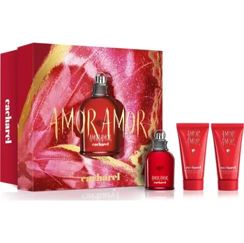 Dámský parfém Cacharel Amor Amor Cacharel Amor Amor toaletní voda 50 ml + Cacharel Amor Amor tělové mléko 50 ml + Cacharel Amor Amor tělové mléko 50 ml