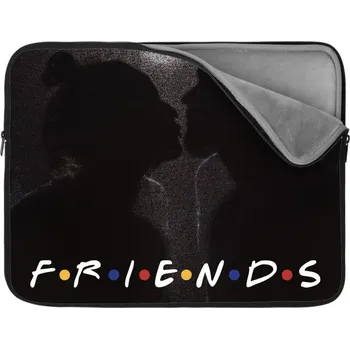 pouzdro na notebook Sablio Obal na notebook Seriál přátelé FRIENDS Polibek - 17"