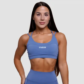 Podprsenka GymBeam FIT Sportovní podprsenka FIT Steel Blue M