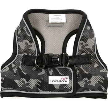 Postroj pro psa Doodlebone Postroj Snappy Smokey Camo Velikost: 1-2