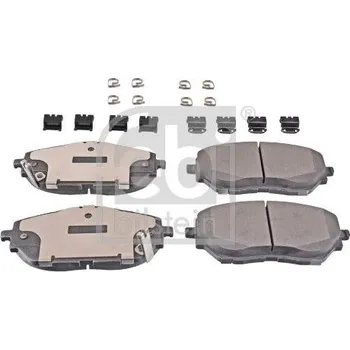 Brzdová destička FEBI BILSTEIN 116400 Sada brzdových destiček, kotoučová brzda (116400)