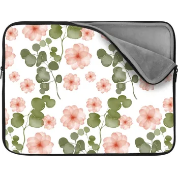 pouzdro na notebook Sablio Obal na notebook Jarní květy - 17"
