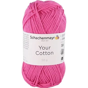 Příze Schachenmayr Your Cotton 00036 Pink Pletací příze