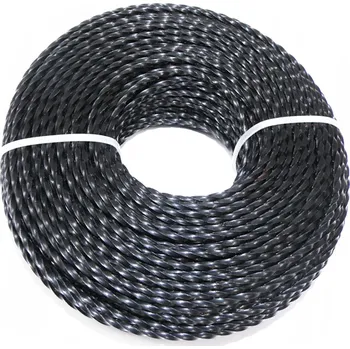 Křovinořez Zesílená struna do křovinořezu, vyžínače, kroucená, 2,7 mm x 50 m, silná TA482