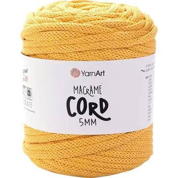 Galanterie Yarn Art Macrame Cord 5 mm 5 mm 85 m 764 Šňůra