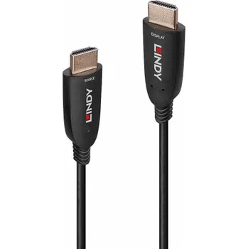 Video kabel Lindy HDMI - HDMI kabel 50m černý (38515)
