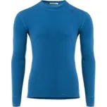 Aclima WarmWool Crew Neck Man Corsair modrá L