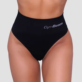 Podprsenka GymBeam Kalhotky Brazilian 2Pack Black M černá