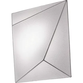Axolight Ukiyo, stropní/nástěnné svítidlo s bílý textilním povlakem, 3xE27 max. 16W, 110x110cm