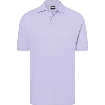 Pánská móda James&Nicholson Unisex polokošile JN070 Lilac L