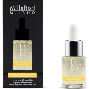 Vůně do bytu Esenciální olej MILLEFIORI MILANO Hydro Legni E Fiori D'arancio 15 ml