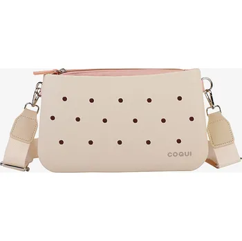 Kabelka Dámské kabelky COQUI SOPHIA Lt. Beige/Powder pink Amulet Ready one size
