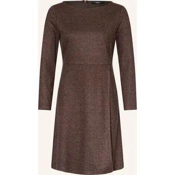 Dámské šaty Weekend Max Mara Dámské Žerzejové Šaty Balocco, hnědá / tmavě...