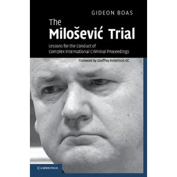 Kniha Milosevic Trial (Gideon Boas)(Brožovaná)