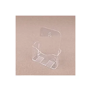 Reklamní stojánek na prospekty A5, stojící i závěs, plast