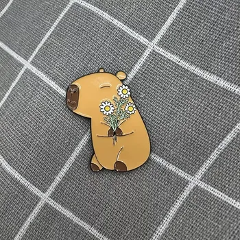 Kapybara s kytičkou