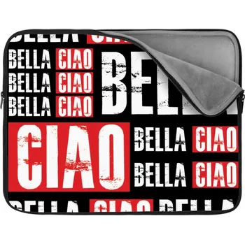 pouzdro na notebook Sablio Obal na notebook La Casa de Papel Professor or Bella Ciao motiv 2 - 13"