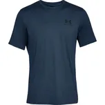 Pánské funkční tričko s krátkým rukávem Under Armour SPORTSTYLE LC SS modré 1326799-408 - XS | UK 7,5 | US 10