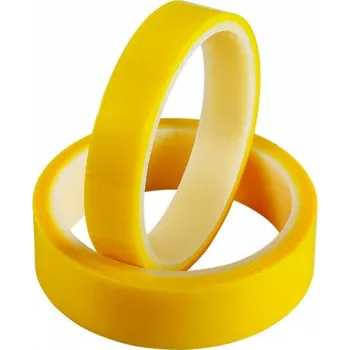 Ráfek na kolo BBB páska - TUBELESS RIMTAPE 10M X 25MM - žlutá