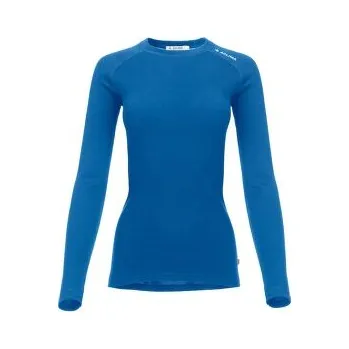 Dámské tričko Aclima WarmWool Crew Neck Women Corsair modrá S