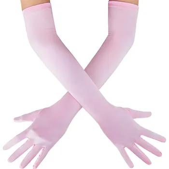 Rukavice Dlouhé rukavice - růžové