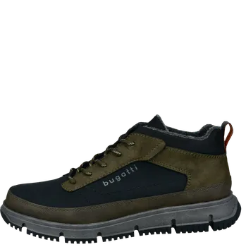 Pánská zimní obuv PÁNSKÉ KOTNÍKOVÉ BOTY BUGATTI 345-AC235-5550-1071 ČERNÁ Barva: Černá, Velikost: 46