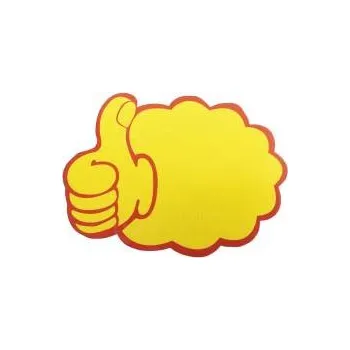 Dárková visačka Papírová cenovka PALEC 18 x 13 cm, (AC) 10 ks