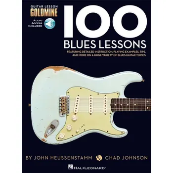 Hal Leonard Guitar Lesson Goldmine: 100 Blues Lessons Noty