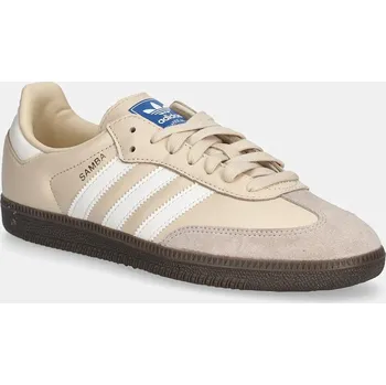 Pánské tenisky Tenisky adidas Originals Samba Og, 44, béžová, 12X