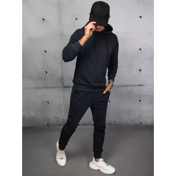 Pánské oblečení Pánský teplákový souprav Barva tmavě modrá DSTREET DStreet černá 3264672