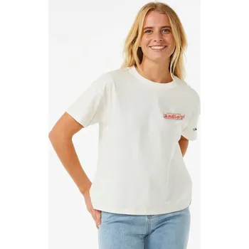 Tričko Rip Curl ANGLET PRO 24 SS TEE White velikost M