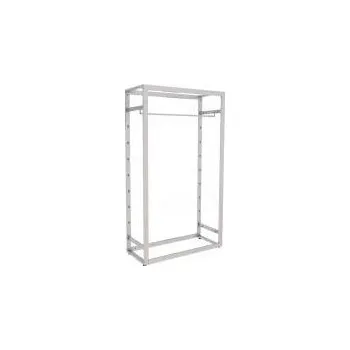 Prodejní regál Prodejní, policový systém BIGSHOP KIT 07, 1072x442x1850x182,5mm,matná bílá