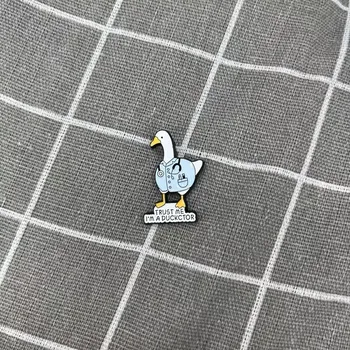 Trust me I'm a ducktor / Věř mi jsem kachtor (doktor kachna) - v modrém plášti