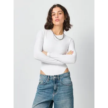Dámská móda Body s&nbsp;dlouhými rukávy - S - House - bílý - 809GP-00X