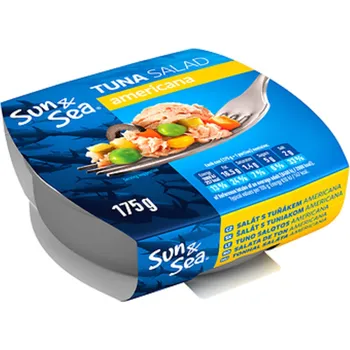 Sun & Sea Salát s tuňákem a zeleninou Americana 175 g